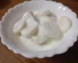 A picture of step 3 of Banana raita.