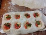 Foto del paso 5 de la receta Sorrentinos caseros mediterraneos con salsa rosa