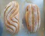 Foto langkah ke 8 dari resep Milk Hearth Bread/Mirukuhasu (isi keju cheddar).