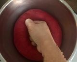 Gambar langkah 3 resipi Donut Red Velvet (Water Roux).
