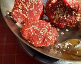 A picture of step 8 of Beetroot Falafel Sandwiches.