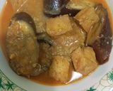 Foto langkah ke 14 dari resep Terong Tahu Kuah Kacang.