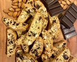 Φωτογραφία βήματος 8 της συνταγής Biscotti με αμύγδαλα και μαύρη σοκολάτα
