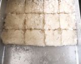 A picture of step 4 of Coconut Burfee.