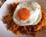 รูปขั้นตอนการทำที่ 4 ของ ข้าวผัดกิมจิ