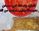 صورة لخطوة 2 من وصفة مربعات الشفلور (القرنبيط) بحشو البيشاميل
