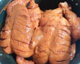 A picture of step 5 of Spicy Chicken chargha.