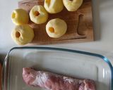 Une image de l'étape 1 de Filet mignon au miel curry et pommes.