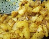 A picture of step 4 of Jeera Aloo.