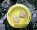 A picture of step 3 of Coconut Logs.