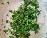A picture of step 3 of DAHI PHULKI with BUCKWHEAT FLOUR.