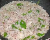 A picture of step 11 of Dhaba style Baingan Masala.