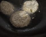 A picture of step 8 of Sabudana aloo vada.