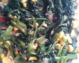 Foto langkah ke 7 dari resep Tumis kangkung + jagung simple.