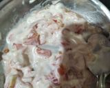 A picture of step 1 of Mayonnaise chapati sandwich.
