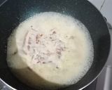 Foto langkah ke 3 dari resep Indomie kuah susu a.k.a Carbonara.