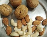 A picture of step 5 of Home made Milk paneer dry fruit laddu.
