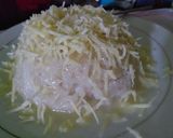 Foto langkah ke 6 dari resep Beras Ketan kukus 2 topping (susu keju & kelapa parut manis).