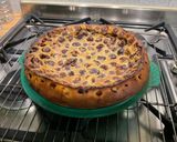 Une image de l'étape 11 de Clafoutis aux cerises, miel et vanille.