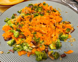 Foto del paso 2 de la receta: Tortilla española de brócoli y zanahorias 🥕 🥦