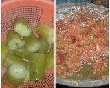Foto langkah ke 5 dari resep Sambel tomat uleg lalapan timun rebus.