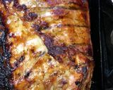 Foto del paso 3 de la receta: Costillar de cerdo con salsa de mostaza, miel y soja😋
