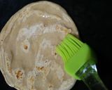 A picture of step 6 of Malabar Parantha /Parotta /Kerela Parantha.