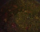 A picture of step 4 of Ghatte ki sabzi.
