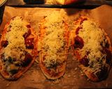 Foto del paso 6 de la receta: Lenguas de alondra en aspic....aaah, pizzas-setas