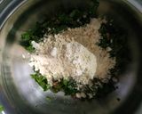 A picture of step 3 of Bhaji vada.