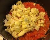 Une image de l'étape 5 de Courgettes en cocotte farcies tomates et poivrons.