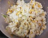 Foto del paso 11 de la receta: Pimientos rellenos con bacalao y arroz sobre salsa de tomate