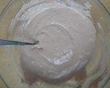 A picture of step 1 of Keto chocolate pancakes with mascarpone (no flour, no sugar).