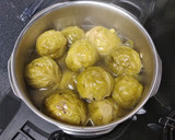Foto del paso 1 de la receta: Coles de bruselas al curry