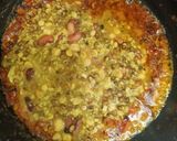 A picture of step 7 of Navaratan dal tadka.