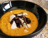 Foto del paso 13 de la receta: Crema de Calabaza con Bacon y Setas