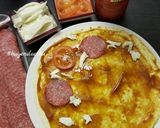 Hình bước làm 2 của món Tortilla Pizza