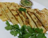A picture of step 9 of Crispy Anda paratha.