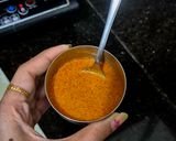 A picture of step 3 of Sev Tameta Nu Shaak.