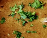A picture of step 6 of Urad Pithala black gram pithala.