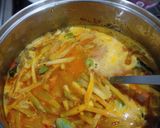 Foto langkah ke 3 dari resep Labu siam Ebi santan untuk anak susah makan.