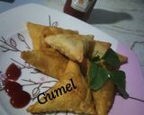 Chicken samosa (yanda za'a hada abin nada samosa cikin sauki)matakin girki5 hoto