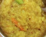 A picture of step 3 of Veg khichdi.