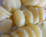 A picture of step 1 of Rustic potato, rosemary and Parmesan pie.