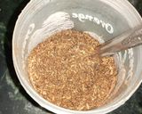 A picture of step 5 of Tempting flavor ingredient fried Cumin seeds.