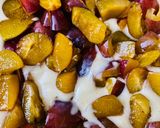 Foto del paso 3 de la receta: 🥮TORTA DE CIRUELAS🥮🍒 (gotita de miel)🍒