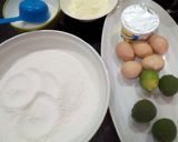 A picture of step 1 of Lemon cake.