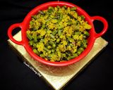 A picture of step 6 of Beans cooked with flavoured dal (Beans paruppu usli).