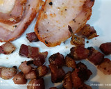 Foto del paso 4 de la receta: Milhojas de manzana ácida caramelizada con cebolla y panceta