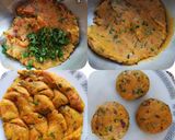 A picture of step 1 of Potato Peas Stuffed Jowar Flour Paratha. Smart, Spicy And Super.